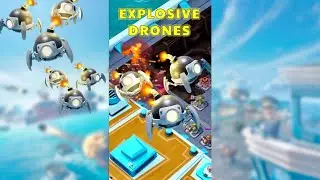 Boom beach warships season 81 WARRIOR and DRONES