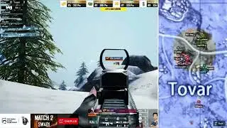 RRQ | D2E clutch aginst ASL | 1v3. || PMGC 2020 | PUBG MOBILE Global Championship