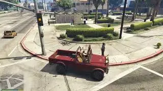 GTA 5 GAMEPLAY Test updates - more taunts peds 46 [HD]