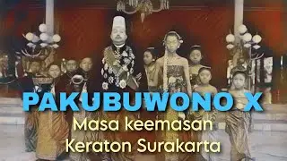 @historyofjava PAKUBUWONO X, masa kejayaan Keraton Surakarta . Banyak membangun infrastruktur.