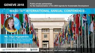 H. E. Ms. Olga Algayerova, Under-Secretary General, United Nations Economic Commission for Europe