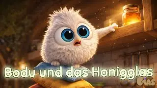 Bodu und der Honigtopf – süße Pfannkuchen-Geschichte für Kinder | 5-Minuten Gute-Nacht-Geschichte