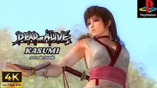 ⚔️ Dead or Alive PS1 | Kasumi Arcade Gameplay | Retro Ninja Action