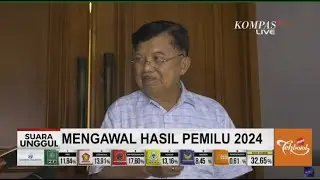 Tanggapan Hasil Quick Count, JK Ungkap Tunggu Hasil Real Count