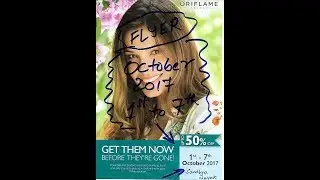 Oriflame October 2017 Diwali Sale Flyer |  Dhamaka Diwali Sale | Bumper Sale By Oriflame