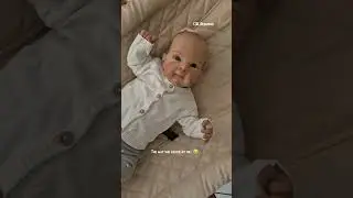 The way she looks at me 🥹 #reborndoll #babydoll #dollgirl #rebornhobby #reborncommunity