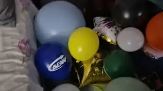 Happy new year! (2026) + ballons + party horn at the end of the video