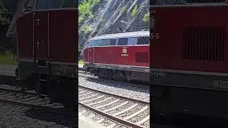 🔥Motorsound der 218 155 0 in Triberg