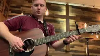 Bluegrass Guitar Lesson: One Day at a Time (A)
