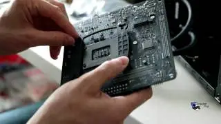 How to assemble, build a computer  Skylake CPU,  part 2 - Motherboard