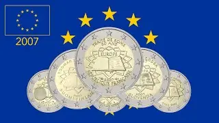 Super €uro : 2€ 2007 commune Traité de Rome
