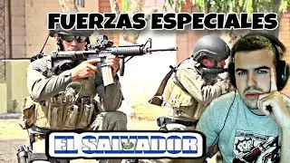 EX-MILITAR ESPAÑOL REACCIONA A LAS FUERZAS ESPECIALES DE EL SALVADOR!! DE LAS MEJORES DE AMERICA!