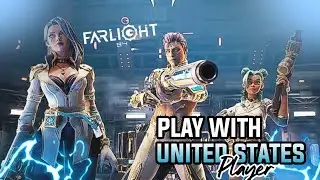 PLAY WITH UNITED STATES PLAYERS || BEST TEAM EVER || FARLIGHT 84 GAMPLAY