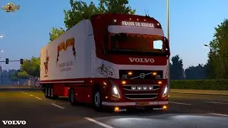 ETS2 VOLVO FH5+TRANİLER FRANK DE RİDDER 1.48