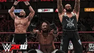 WWE 2K18 The Club Trio Entrance & Victory Scene!