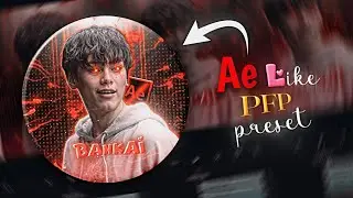 AE-Style EFX PFP Preset 🔥 | Alight Motion (XML & Preset)