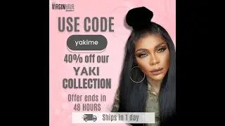40% OFF FOR ALL PERUCA YAKI COLLECTION!!