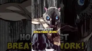 HOW DOES BEAST BREATHING WORK | #shorts #demonslayer #inosuke