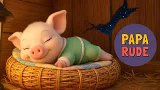 💤 Chanson du Soir &mdash; Les animaux vont dormir 🐮🐑🐷| Berceuse pour enfants | Paparude