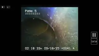 Camino San Mateo Sewer Camera Inspection