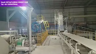 Conveyor Belt/Bucket Elevator For Finished Compound Fertilizer Product Rotary Coating Machine.