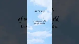 RELEASE | #shorts #releaseandrenew  #emotionalhealing  #selfcarejourney  #letgo  #vibezwithwordz