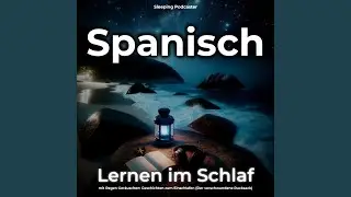Spanisch Lernen im Schlaf mit Regen Geräuschen zum Einschlafen: Der verschwundene Rucksack,...