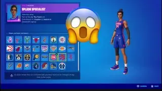 FULL NBA SKIN SELECTABLE STYLES LOCKER TOUR 😱
