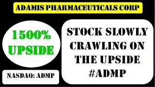 Adamis Pharmaceuticals Corp Stock slowly crawling on the upside #admp - admp stock
