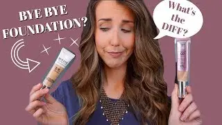 IT COSMETICS BYE BYE FOUNDATION REVIEW & WEAR TEST! BYE BYE FOUNDATION VS CC CREAM