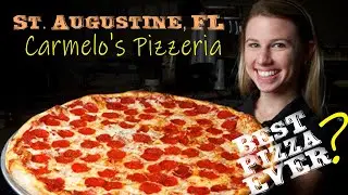 Best Pizza Ever? from Carmelo's Pizzeria in St. Augustine, FL Food Review