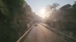 九巴271路線E6X32 WJ963富亨往佐敦(西九龍站)（縮時影片）