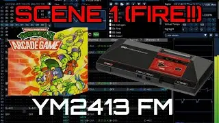 [Furnace] Teenage Mutant Ninja Turtles Scene 1 Master System FM Remix (Fire!!) [YM2413]