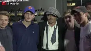 2018 10 05 Johnny Depp - The Professor Premiere Red Carpet - Z&uuml;rich Film Festival