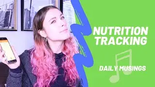 Nutrition tracking with Cronometer: Daily Musings