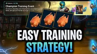 CHAMPION TRAINING MADE EASY! Fastest Way to Maximize Event Points! | Raid Shadow Legends