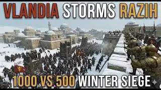 Breaking the Desert Jewel: Can Aserai Defenders Hold Razih Against a Massive Vlandian Assault?