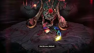 Hades II - fighting Typhon with health build