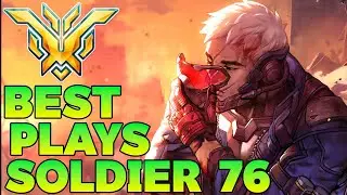Soldier 76 Overwatch 2 Gameplay Build !! Overwatch 2 Best Soldier 76 Plays Aim OW2 Top 500 Guide