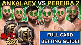 Руководство Ларри по ставкам на UFC 320: Анкалаев против Перейры 2