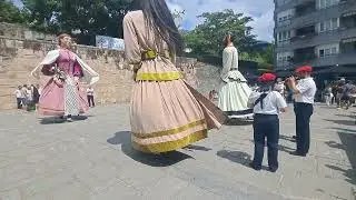 Vals Gigantes de Txantrea en Azkoitia en las Andramaris 2022 | 14 de agosto de 2022