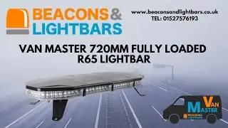 Van Master VMG720 720mm Amber Lightbar