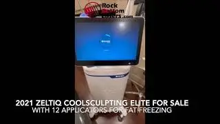 2021 Zeltiq Coolsculpting Elite with (12) Applicators Fat Freezing Laser For Sale