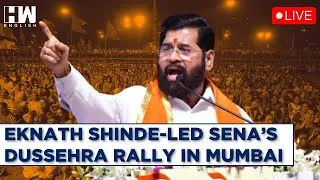 Eknath Shinde LIVE: Maharashtra CM Leads Shiv Sena's Dussehra Rally At Mumbai's Azad Maidan