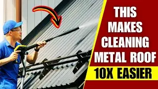 Best Way to Clean A Metal Roof (Without Damaging It!)🌟