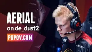 [CSGO POV] Aerial (ENCE) vs OpTic / 33-11 / de_dust2 // Player Settings in desc.