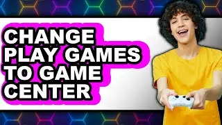 How to Change Play Games to Game Center (only Way)