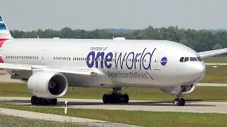 PLANE SPOTTING MUNICH AIRPORT - BIG PLANES ONLY | B777 B787 A350 | 4K