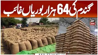 64,000 Wheat Bags Disappear From Jamshoro Storage Facility