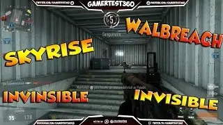 COD AW Glitch Easy Skyrise Out Of Map Wallbreach Advanced Warfare Glitch